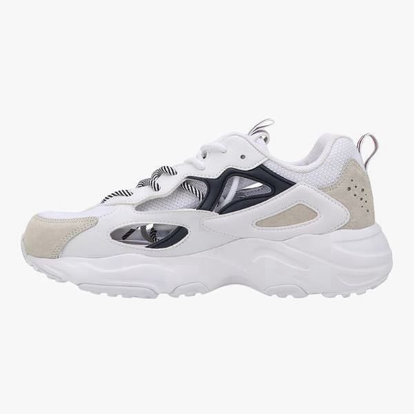 Fila Ray Tracer Cut Out Men's Lifestyle Shoes - White/Black,NZ 801-10382